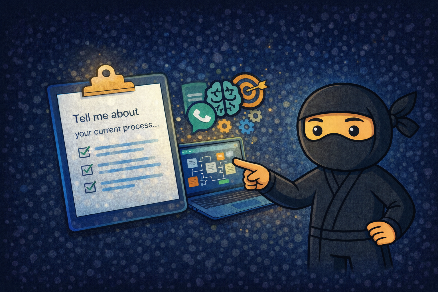 AI-driven automation improving sales, customer support, accounting, and HR workflows