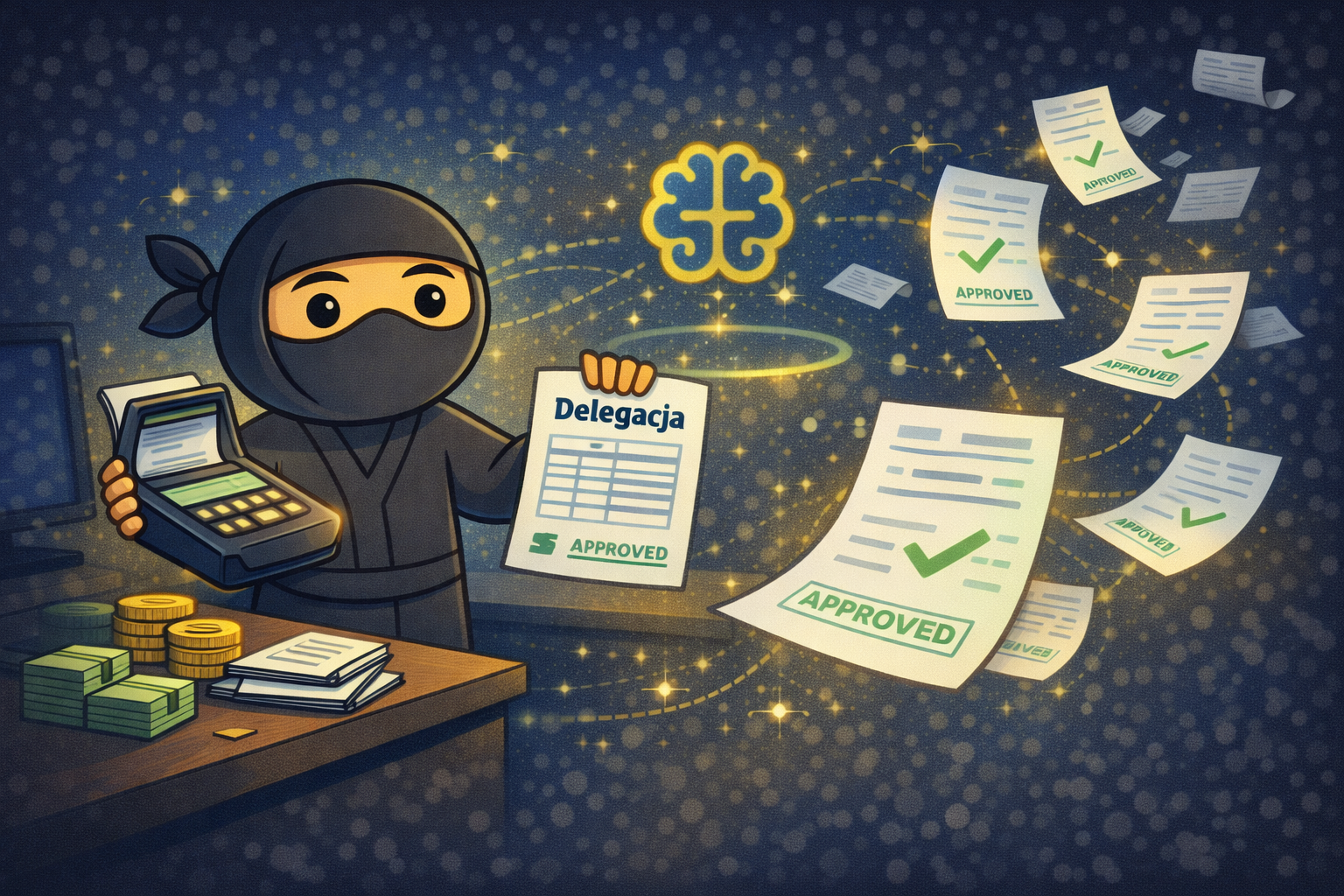 Rozliczanie delegacji krajowej z wykorzystaniem AI w finansach – automatyzacja procesów finansowych i sztuczna inteligencja w księgowości