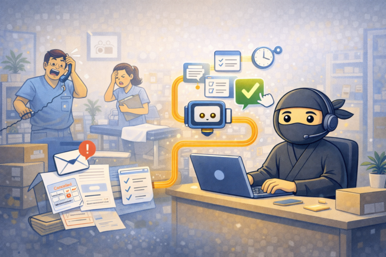 Asystent AI wspierający małą placówkę rehabilitacyjną poprzez voicebot i asystent głosowy ai do obsługi połączeń