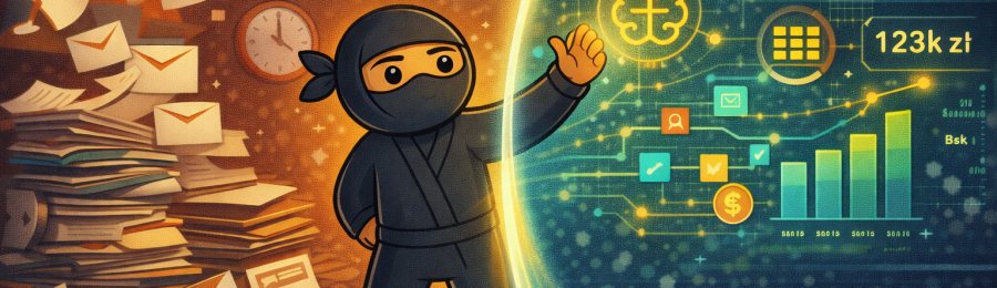 Optymalizacja kosztów w firmie oparta na audyt w firmie, pokazująca jak oszczędzać w firmie dzięki agent ai co to oraz chatbot co to jest.